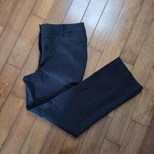 Loft Women's Black Dress Pants Classic Straight Fit Size 14